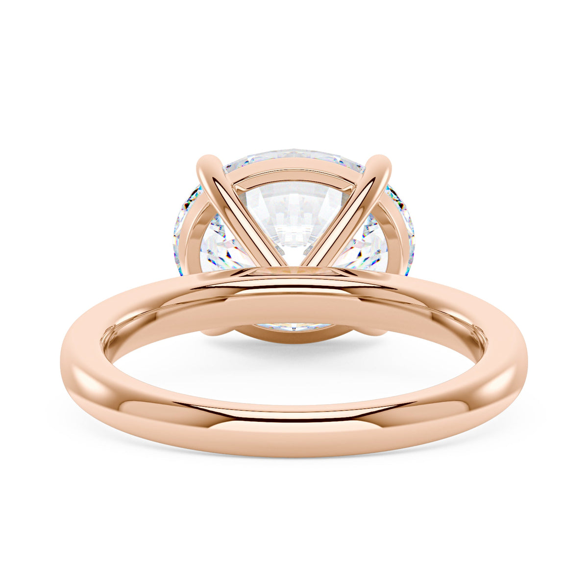 Oval Moissanite Solitaire Engagement Ring - NavianJewelry™