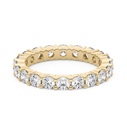 Round Cut Full Eternity Wedding Ring - NavianJewelry™