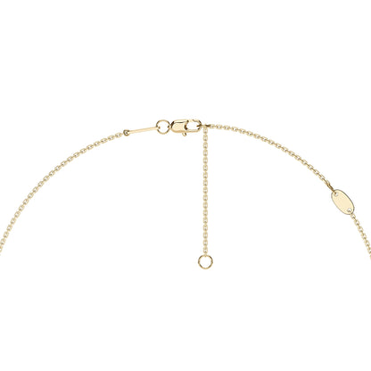 Round Moissanite Floral Halo Pendant Necklace - NavianJewelry™