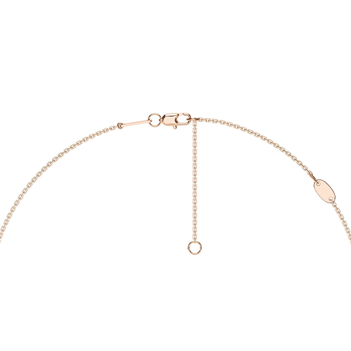 Round Moissanite Floral Halo Pendant Necklace - NavianJewelry™
