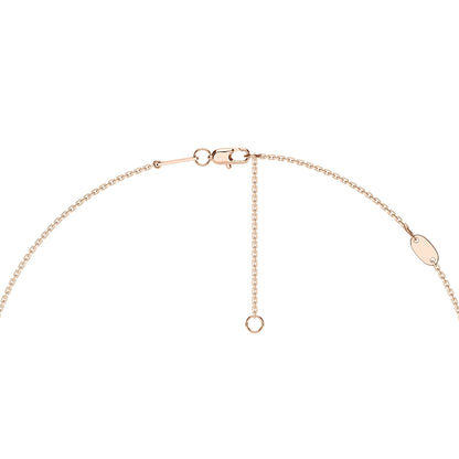 Round Moissanite Floral Halo Pendant Necklace - NavianJewelry™